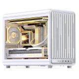 Case PC JONSBO D33 White – Mini Tower M-ATX| VGA 435mm| AIO 360mm
